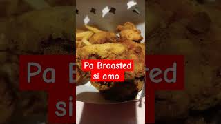 BUMAIT NA NAMAN SI AMO NGAYON AH broasted food broastedchicken arabshelper jelaihmixvlog [upl. by Aliek]