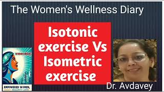 Isotonic exercise Vs Isometric exercise [upl. by Ahcsim864]