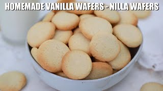 How to make Nilla Wafers from Scratch  Sweet and Savory Meals [upl. by Rajewski]