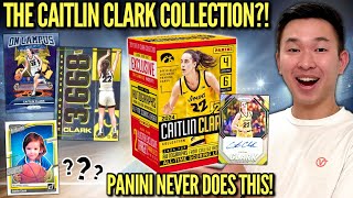 Panini made CAITLIN CLARK her OWN TRADING CARD SET 😳🔥 2024 CC Collection Retail Blaster Box Review [upl. by Singer]