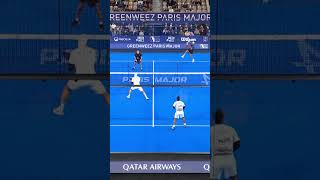 Subscribe for more content padel fyp padelvideos padelmania padeltime sports highlights [upl. by Adnarram]