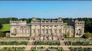 HAREWOOD HOUSE STUNNING 4K DRONE FOOTAGE [upl. by Ynots747]