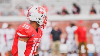 Cole Burgess 2022 Cortland Football Highlights [upl. by Glarum]