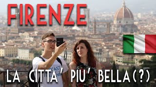 Firenze è la città più BELLA in Italia VLOG [upl. by Ynaffat]