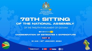 78TH SITTING  TWELFTH PARLIAMENT  2024 BUDGET CONSIDERATION OF ESTIMATES amp EXPENDITURE  DAY 2 [upl. by Photima837]