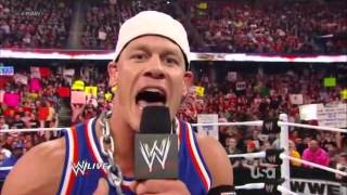 John Cena vs The Rock WrestleMania 28 Promo We Are Young [upl. by Nellie]