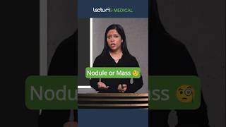 🫁 Nodule or Mass Key Size Criteria Explained Radiology MedicalEducation USMLE [upl. by Corina]