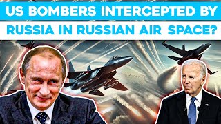 US Bombers Intercepted By Russia in Russian Air Space [upl. by Sayles304]