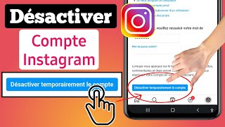 Comment réactiver son compte Instagram sans lapplication depuis le web [upl. by Natanhoj]