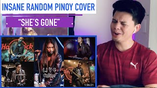 quotShes Gonequot  INSANE RANDOM PINOY COVER 🤩 [upl. by Nonnarb]