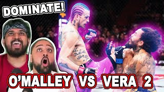 OMALLEY DOMINATES Sean OMalley vs Chito Vera REACTION [upl. by Saimerej]