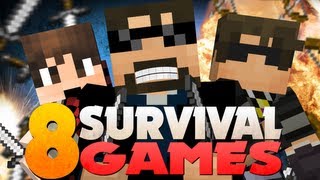 Minecraft Hunger Games 8  Official Survival Games 6 With YouTubers [upl. by Talia]