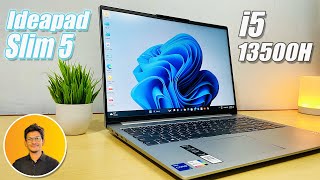 Lenovo Ideapad Slim 5 Review  i5 13th Gen🔥Great Performance and Specs [upl. by Fitton]