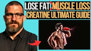 ULTIMATE Guide to Taking CREATINE To LOSE FAT Without LOSING MUSCLE Neuroscientist Andrew Huberman [upl. by Cirala]