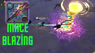 Albion Online Blazing Mace Gank l Albion Online l GANG2 [upl. by Elleira497]