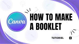 How to make a booklet in Canva [upl. by Fogg754]