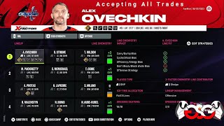 Accepting All Trades With The Washington Capitals in NHL 24 [upl. by Scrope]