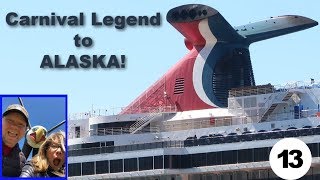 Carnival Legend to Alaska Cruise Vlog 13  Ketchikan Lumber Jack Show  Walking Tour  Pandora [upl. by Ahkeber]