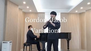 Gordon Jacob Variations for Treble Recorder and Piano [upl. by Natica]