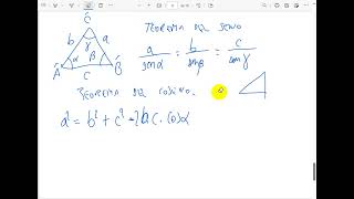 TEOREMA SINUS COSINUS 2425 [upl. by Millan]
