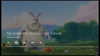 Android TV Video Player Tutorial Custom Controls and Playback [upl. by Cyma109]