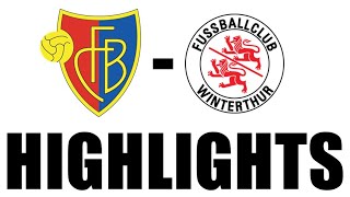 FC Basel vs FC Winterthur 50 Highlights  Swiss Super League 202425 [upl. by Stacey]