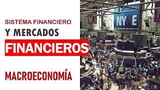 Sistema financiero concepto y participantes de mercados financieros [upl. by Cilla]