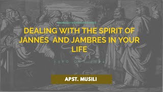 Dealing With the Spirit of Jannes and Jambres in Your Life  Apostle Francis Musili [upl. by Skvorak600]