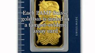 PAMP Suisse gold bars [upl. by Fabozzi380]