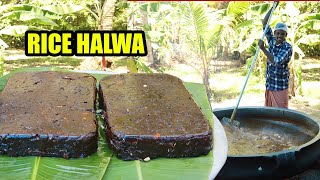 50 KG RICE HALWA MAKING  മായം ചേർക്കാത്ത നാടൻ അരി ഹൽവ 😋😋 [upl. by Ahaelam598]