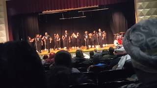 Step Ensemble During Black History Month Celebration North Plainfield High School in NJ Part 2 [upl. by Siraf]