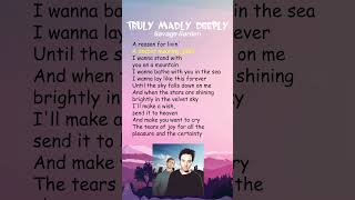 Savage Garden  Truly Madly Deeply Lyrics shorts [upl. by Acirne]