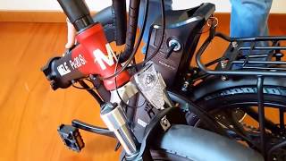 Chiusura di una Bici Pieghevole elettrica Miele Px20 Sxr [upl. by Dimmick]