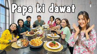 FAMILY DINNER VLOG  After 4 months sab ny ak sath baith ky dinner kiya  Hira Faisal  Sistrology [upl. by Aneis]