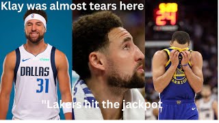 quotThis is the reason why Klay Thompson left the Warriors—Klay was almost in tearsquot [upl. by Glanti]