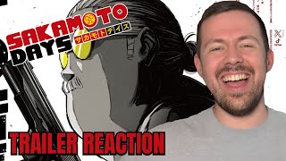 SAKAMOTO DAYS Official Teaser Trailer REACTION [upl. by Maibach]