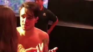 Brendon let a fan sing I Write Sins [upl. by Adnuhsat]