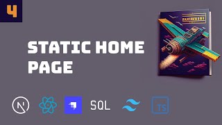 Full Stack Nextjs And Strapi Course Part 4  Static Home Page [upl. by Ahseyi]