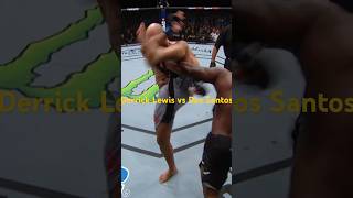 Derrick Lewis vs Dos Santos shorts ufc [upl. by Mintun]