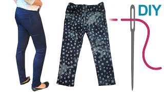 Jegging nähen für Anfänger – DIY enge Hose quotHANNAHquot [upl. by Airemat]