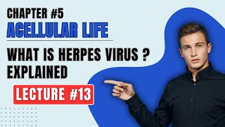 what is herpes virus 🦠 class 11th chapter 5 A cellular life today lacture 13 very easy topic [upl. by Gundry]