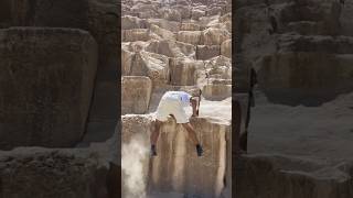 Climbing the Egyptian pyramids Gone Wrong egypt pyramid [upl. by Petty542]