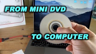 How to transfer Mini DVD videos to a computer [upl. by Ivets183]