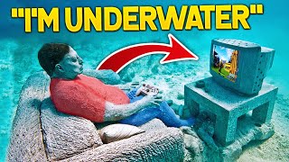 CRAZIEST PLACES Streamers Played Fortnite LazarBeam MrBeast Faze Rug [upl. by Alleuqram]