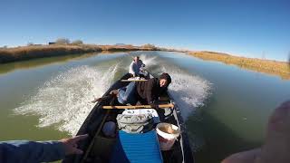 Hudson Bay Freighter Canoe w23HP Copperhead Motor  Cutler Reservoir 2017 10 29 HiRes [upl. by Sale81]