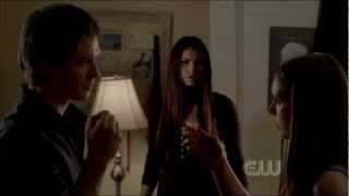 Damon amp Elena  4x01 Elena remembers what Damon compelled her to forget [upl. by Kellda]