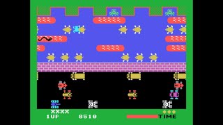 Frogger ColecoVision Longplay 1983 Parker Brothers [upl. by Aridaj]