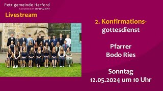 2 Konfirmation aus der Petrigemeide Herford am 12052024 [upl. by Pail]