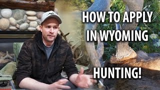 How to Apply in Wyoming  Deer Elk Antelope [upl. by Ssalguod]