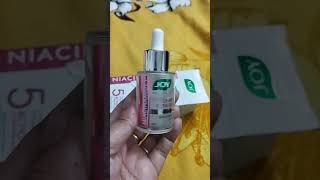 Joy niacinamide blemish clearing serum serum skincare youtubeshorts meesho meeshohaul [upl. by Rramel]